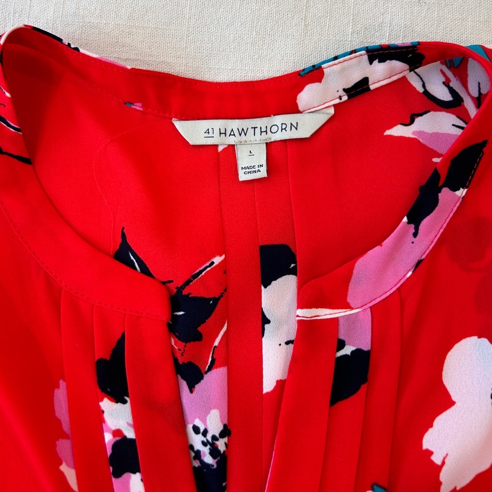 41 Hawthorn Floral Tank Top Blouse